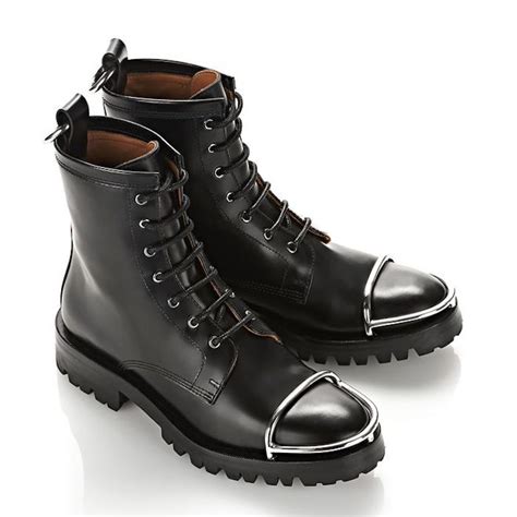 gucci metal toe cap boots